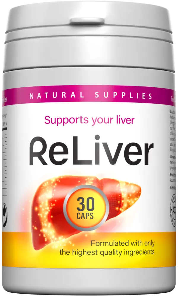 Reliver – opakowanie suplementu diety
